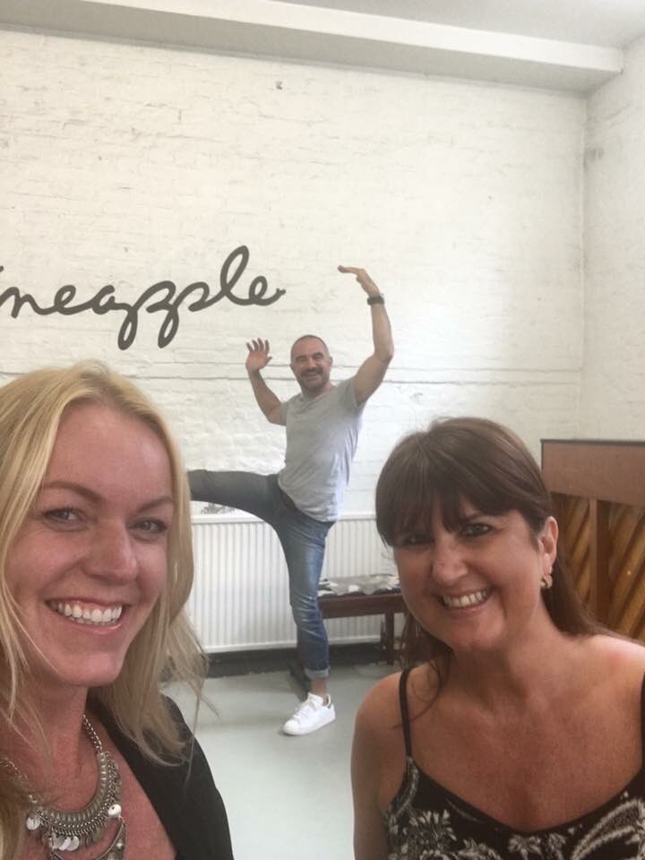 Esther <a href="/racoonintl/">Racoon International</a> and <a href="/A_Barton/">Andrew Barton</a> casting models for the new Racoon Campaign yesterday in London