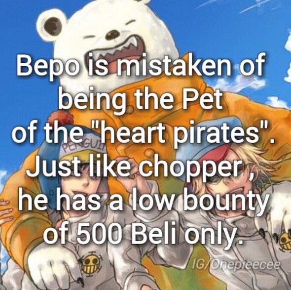 onepiecefam's tweet photo. Poor Bepo and Chopper https://t.co/xh5S682CTq
