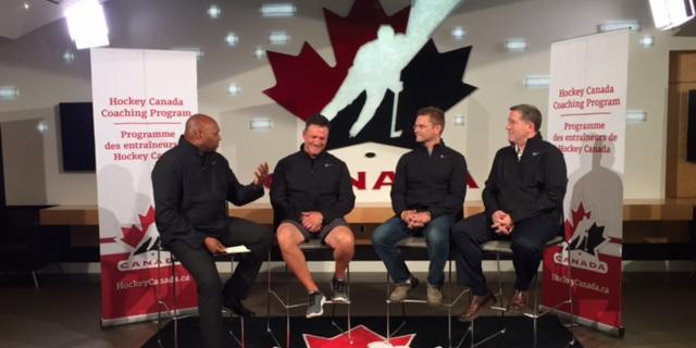 HockeyCanada's tweet photo. Great discussions between coaches last night as they worked toward completing the High Performance II program. https://t.co/xjBnEuMf7I