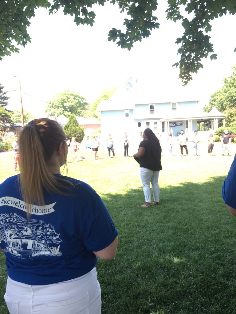 #KeystoneCollege future alumni team building! #iBelongatKC