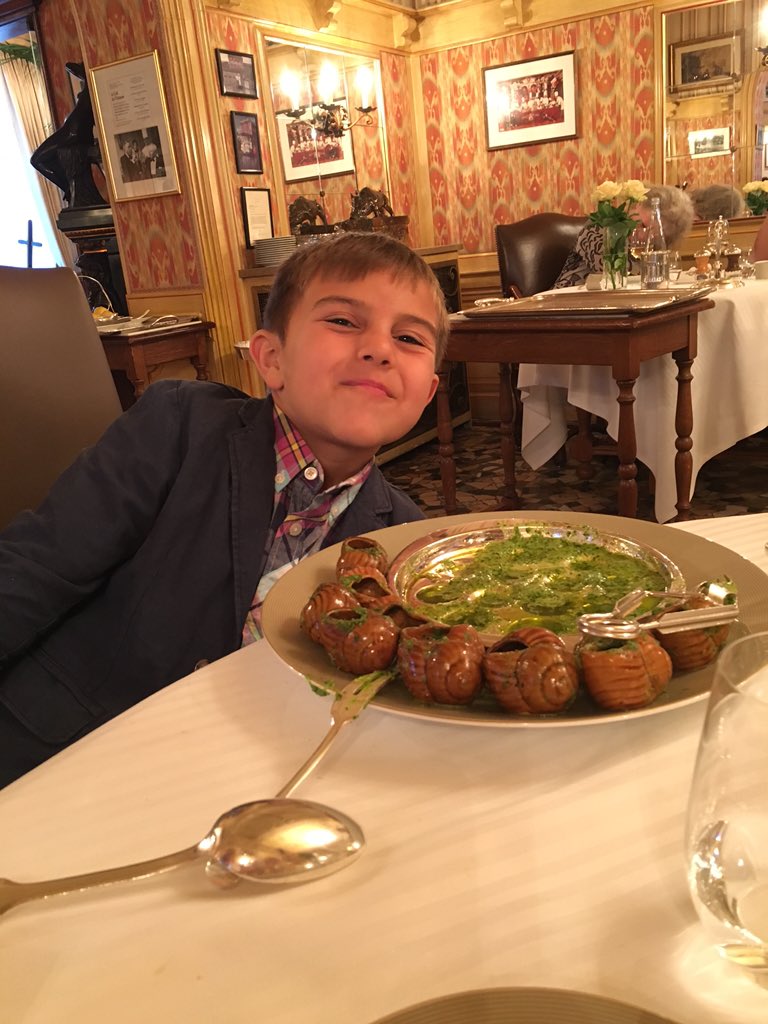 Now you see them....now you don't, yummy snails <a href="/PaulBocuse/">Paul Bocuse - Le Restaurant Gastronomique</a>