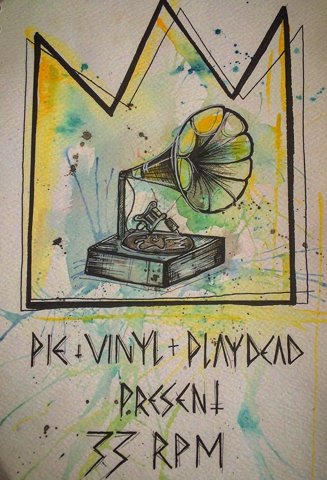 33 RPM with Play Dead and Pie &amp; Vinyl: strongisland.co/2016/07/12/33-… <a href="/PlayDeadStudio/">Play Dead</a> @PieandVinyl #Southsea #Exhibition