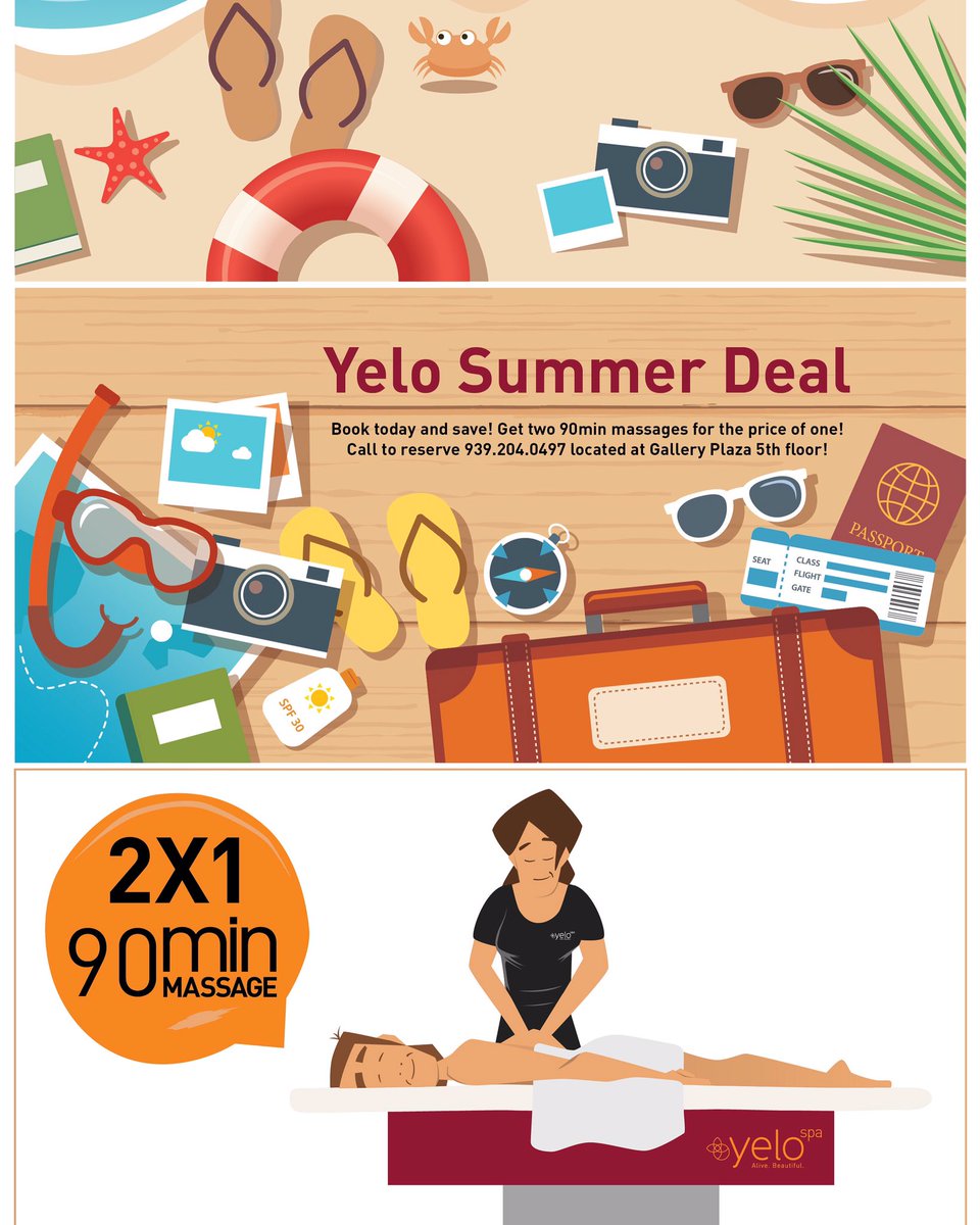 mriverasj's tweet photo. YeloSpa Summer Deal! Call 939-204-0497 for details!!! https://t.co/2to4e84nL6