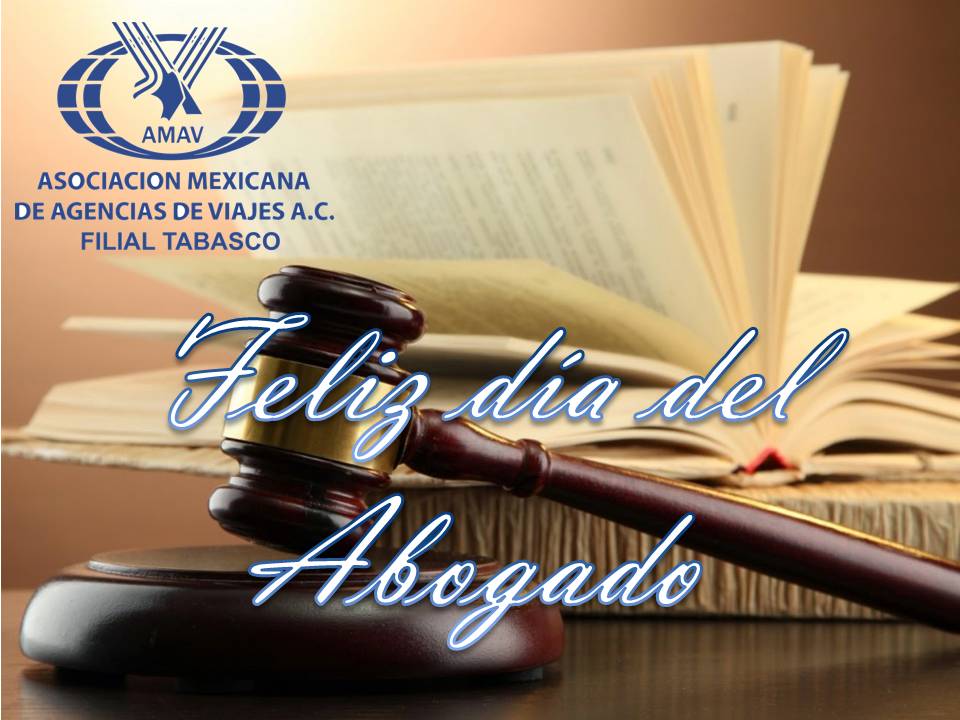 AmavTabasco's tweet photo. La #AMAVFT Felicita a todo los abogados en este du día #FelizDiaDelAbogado https://t.co/7uYic2PeJm