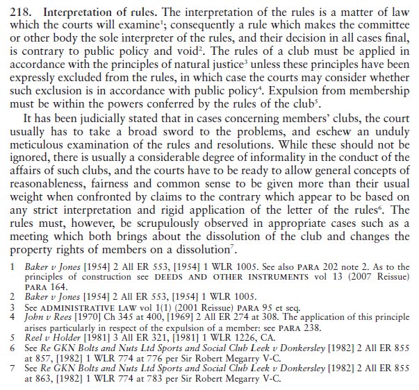 HalsburysLaws's tweet photo. From our Clubs title: the final word on the courts' power to interpret the rules of the Labour Party https://t.co/OiiUcfSjls