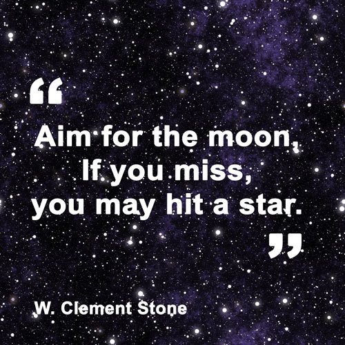 Strategez4u's tweet image. If you aim for the moon you still get to hit a star #success #motivation