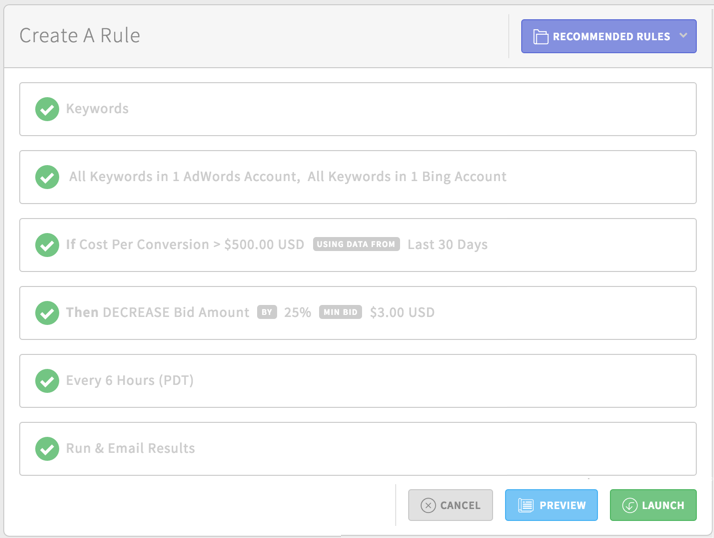 Wickerpedia's tweet image. You can set up @AdStage rules to run every day on both @AdWords &amp;amp; @BingAds @jeffbaum71. #PPCautomation @sengineland