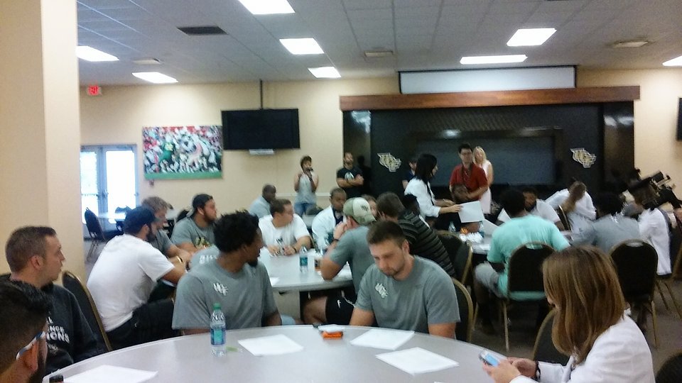 .<a href="/UCF_Football/">UCF Football</a> collaborated with the College of Medicine for nutritional counseling ucfnews.com/29vinXx