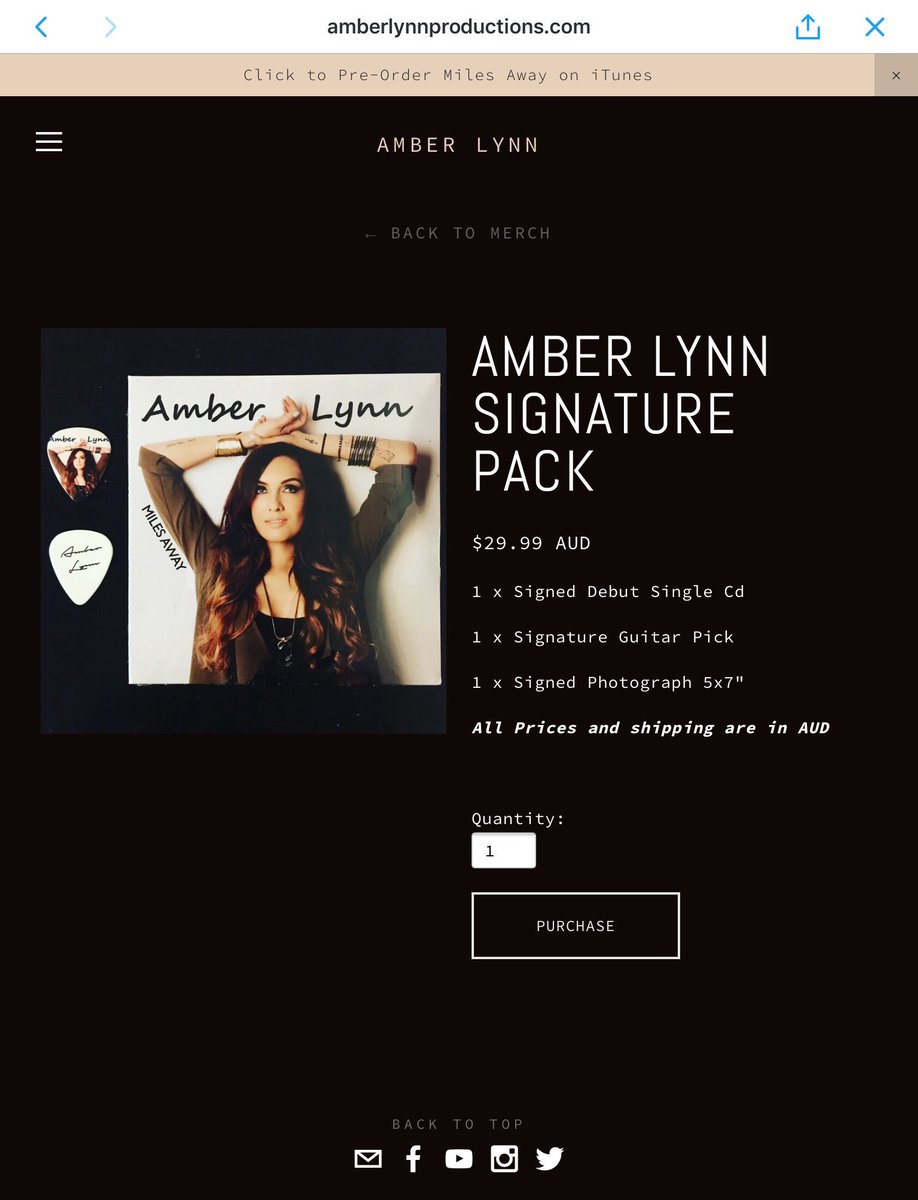 pietertf's tweet photo. #FanFollow 👉 Amber Lynn @amberlynnmusic_ 👈
#SignaturePack #Single "Miles Away"
#Australia #singersongwriter 🙋👋🎸🎤🎶 😊👍 https://t.co/vOAAsCwuG8