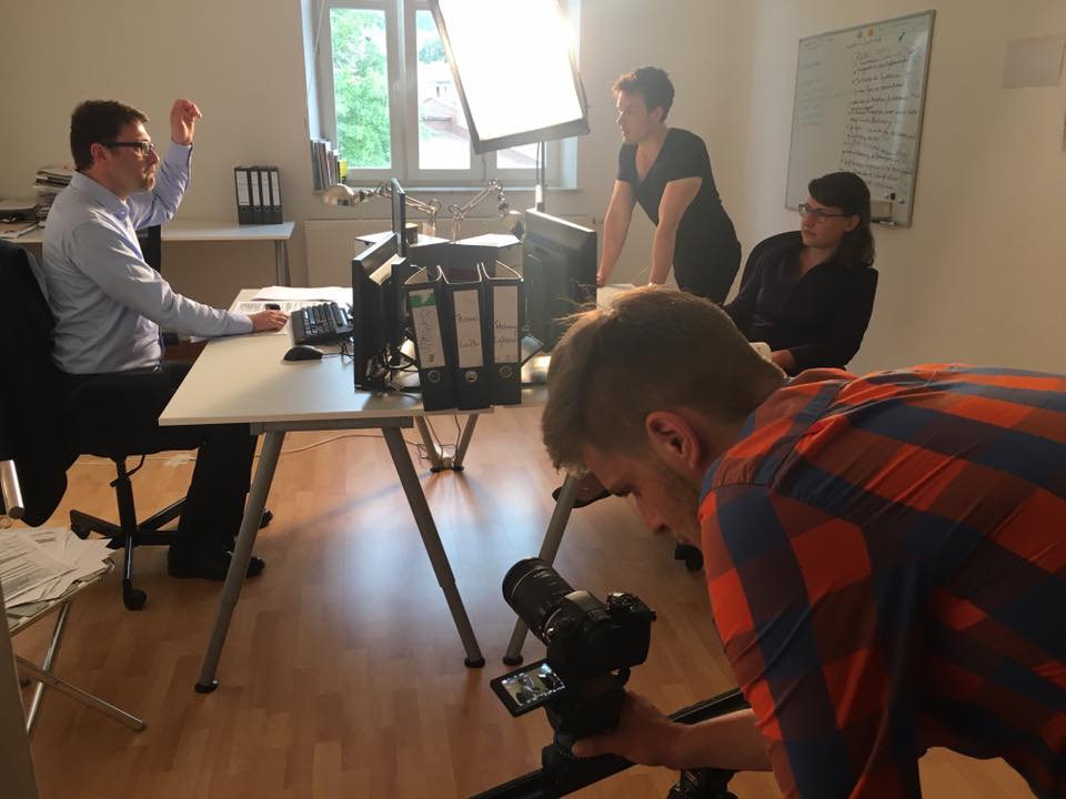 devatax's tweet photo. Ein paar kleine Ausschnitte unseres Imagefilm-Drehs gibts jetzt schon. Seid gespannt auf das Ergebnis :) https://t.co/xTw3VRvhtN