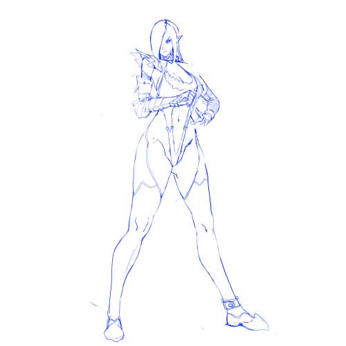 キャラデ案1
寝よう。 