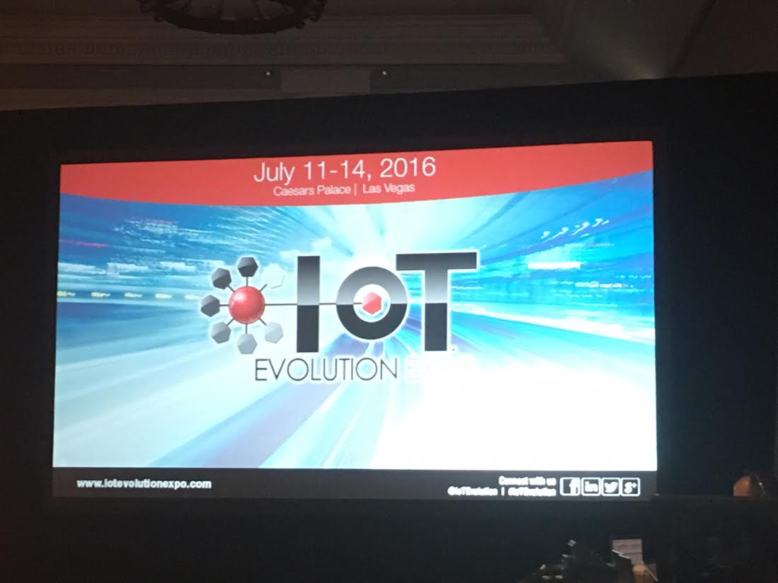Blue_Spurs's tweet photo. Our CEO @meklen is spending the day hearing about all things #IoT at today's #IoTEvolution in Las Vegas! https://t.co/BjfnW5dGBA