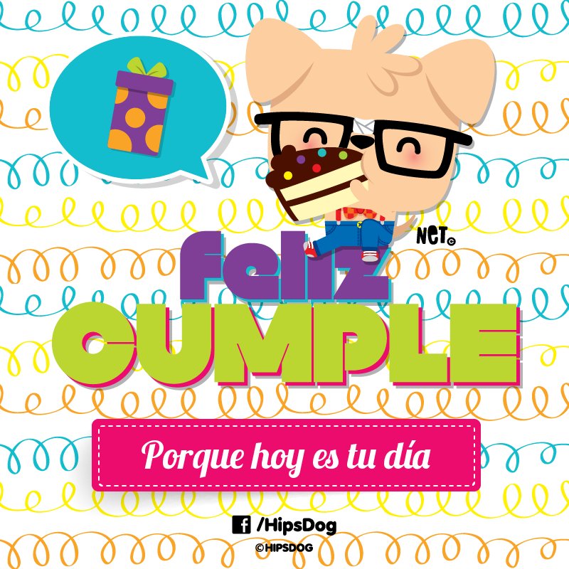 Hipsdog's tweet photo. A todos aquellos que cumplen años hoy ¡#FELICIDADES! coman mucho #HipsDog #Net #FelizCumple #QueremosPastel https://t.co/WFHcHrH6i6