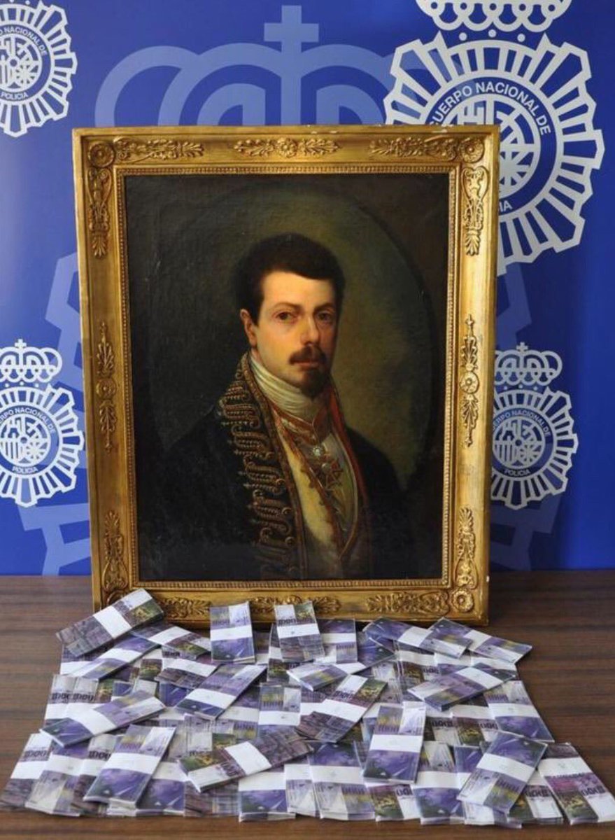 إسبانيان باعا لوحة مقلدة على عربي ب1.7 مليون ، ليكتشفا بعدها أن العربي أعطاهما أموالًا مزورة!