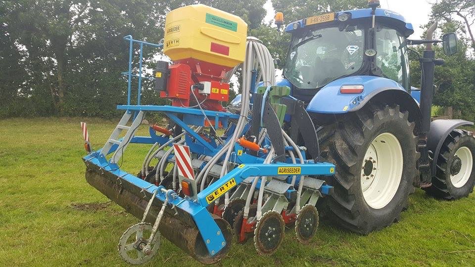 New Erth Engineering AgriSeeder sold to Rodger Byrne Agri. Super efficient way of reseeding. #breens #erthagriseeder