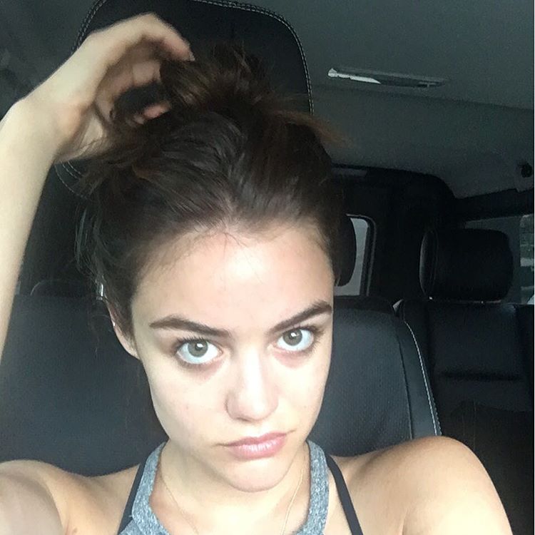 Lucy Hale on Twitter: "My under eye bags are Chanel. Morning vibez ✌🏼️ https://t.co/U4wBaPQy5q"