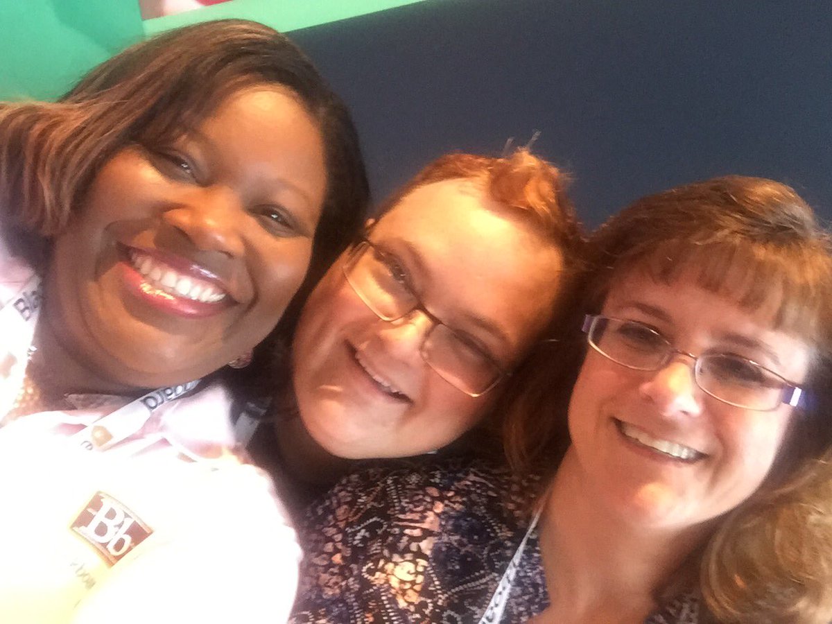 dc_tech's tweet photo. My fellow #blackboard #MVPs at the Knowledge Bar at #BbWorld2016. We rock @certtechpro and @terrypatterson!! https://t.co/lblkb7CFd6
