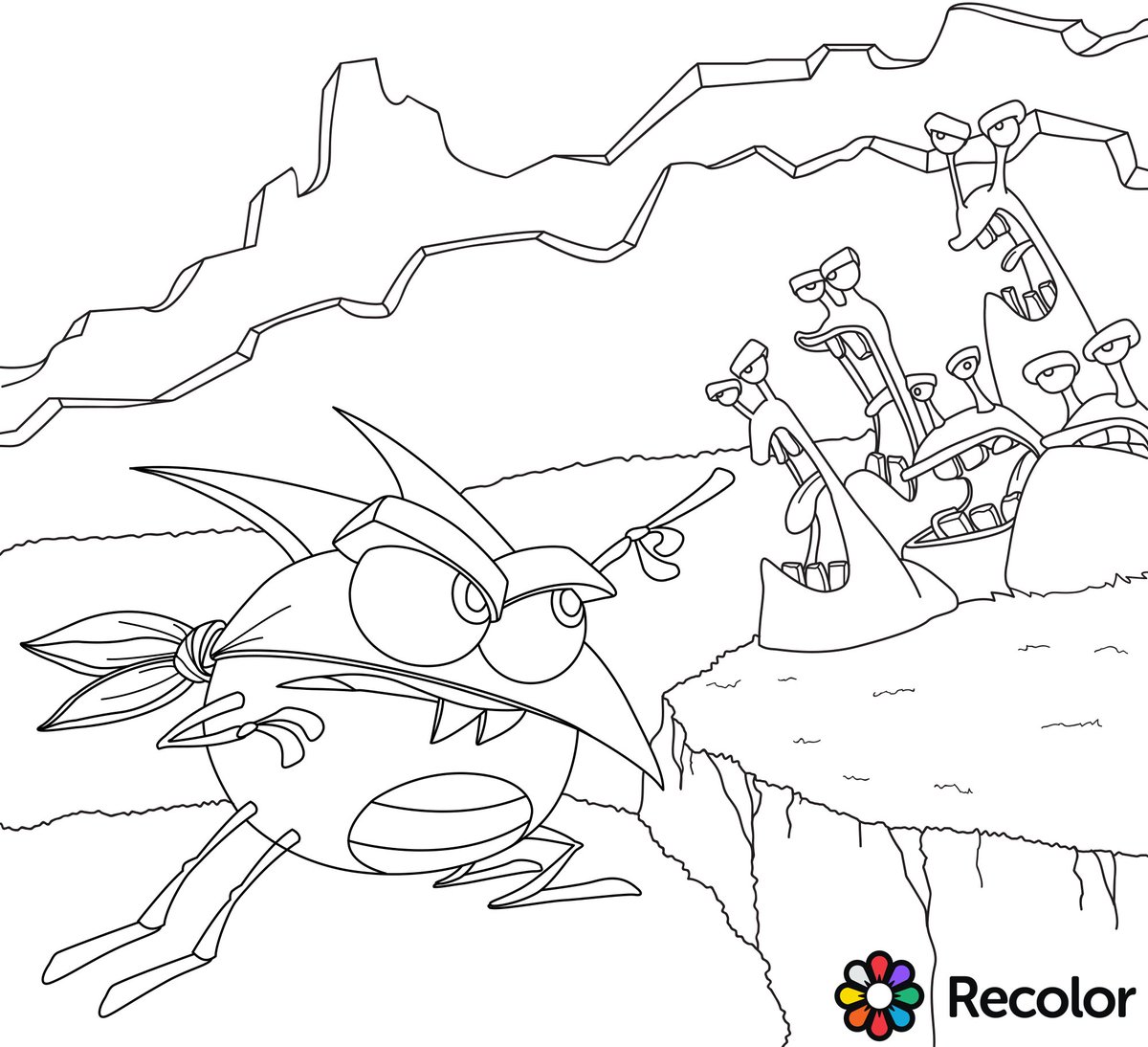 Download Best Fiends On Twitter Color Your Own Bestfiends Pic Get Sumoing S Recolor Adult Coloring Book App For Free