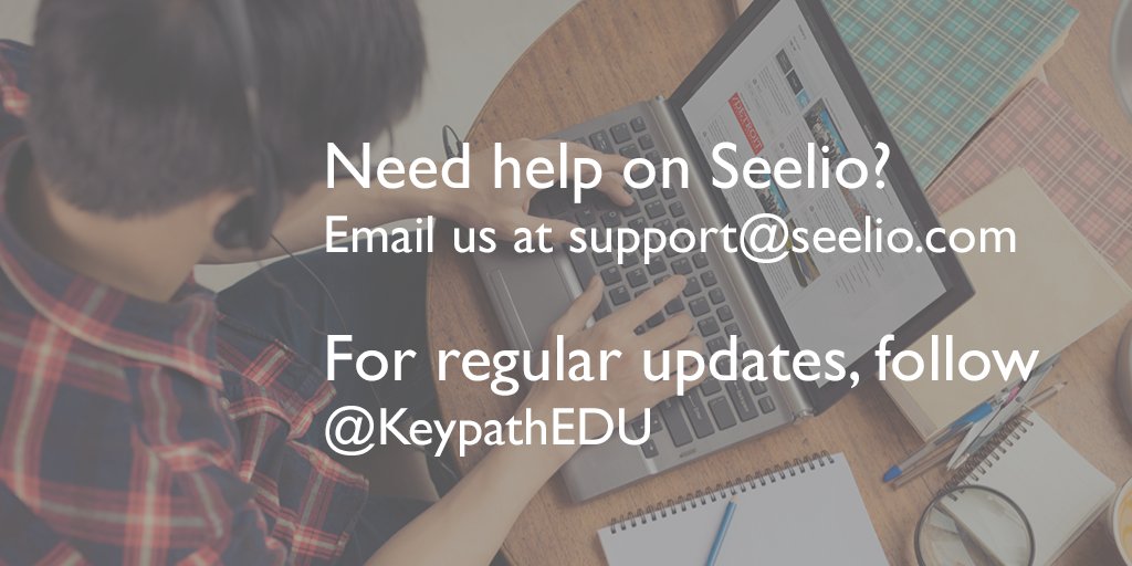 We're always here to help but for best support please email us! For great higher ed updates, follow <a href="/KeypathEdu/">Keypath Education</a>.