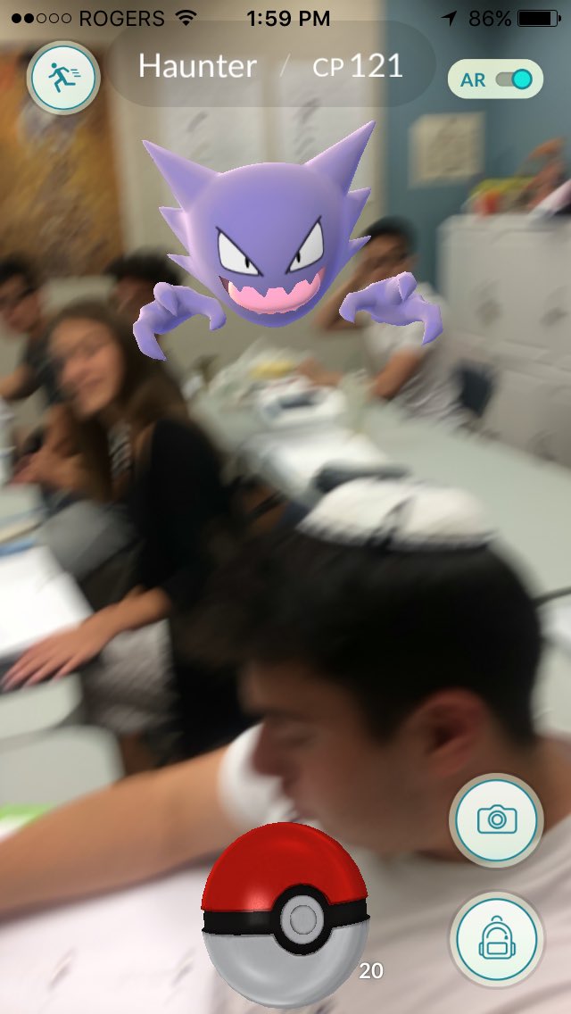 No! I didn't get him
