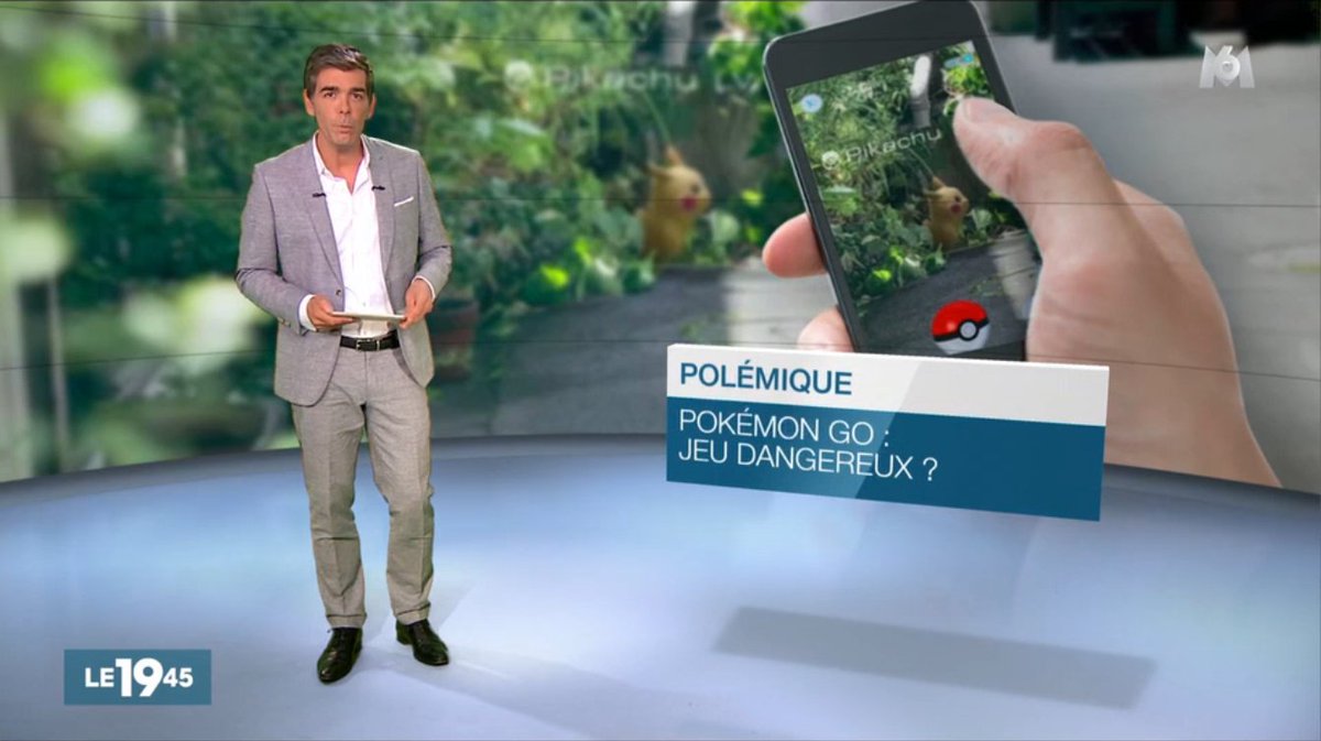 BrybryPokebip's tweet image. Pokémon GO sur @M6... Ca commence mal :/