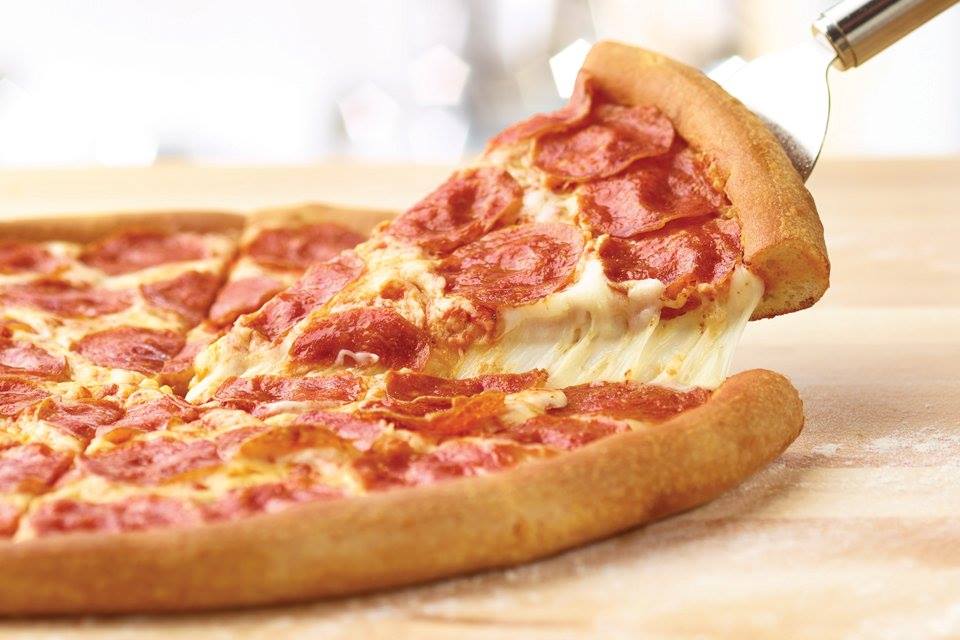 Take advantage of our #CustomerAppreciation deal, every Tuesday. Any #pizza, up to 5 toppings for only $12.99.