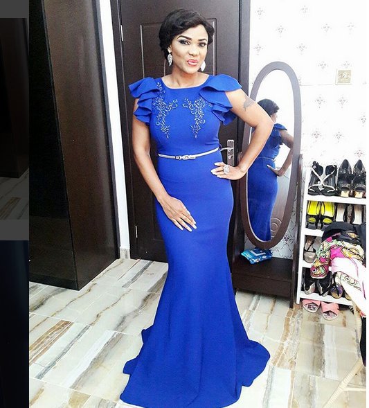 Actress Iyabo Ojo stuns in blue(Photos) nollywood.mb4uli.com/actress-iyabo-…