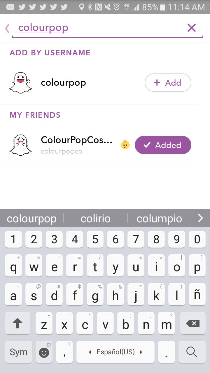 Colourpop Cosmetics Follow Our Snapchat Colourpopco To Get Tips On Shipping Internationally Twitter