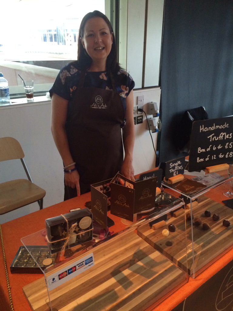 DavidGrayLLP's tweet photo. @Alis_Ark has sold out of chocolates! #DALadies https://t.co/mNXQoZQiXP