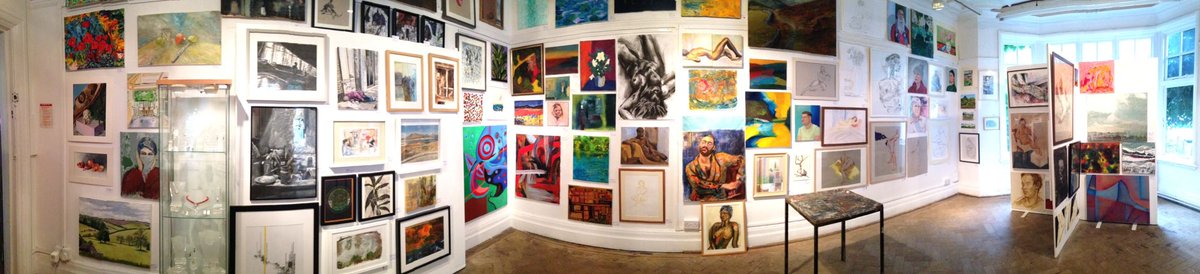 Come and see #art #exhibition at #hampstead school of #art work by staff and students @hsanw3 until 22 July