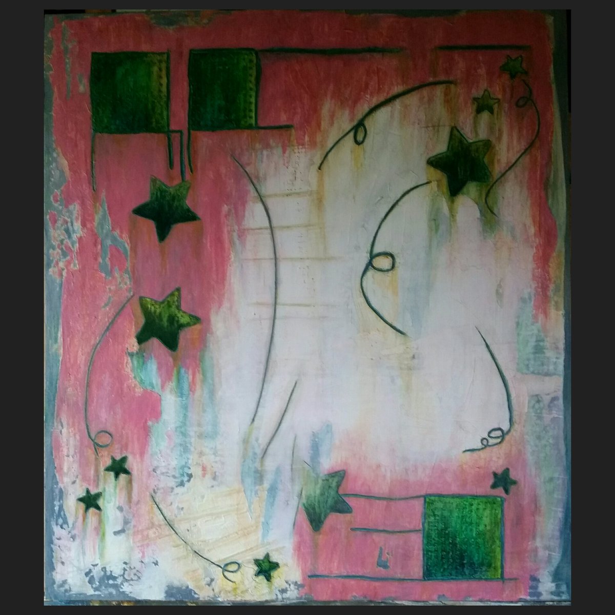 Rhonda_M_Studio's tweet photo. "Ashley", 32" x 36" x 1.25", acrylic mixed media on board
#art #abstrackt #abstractart #rhondamorrisonstudio https://t.co/HPggmCW9sG