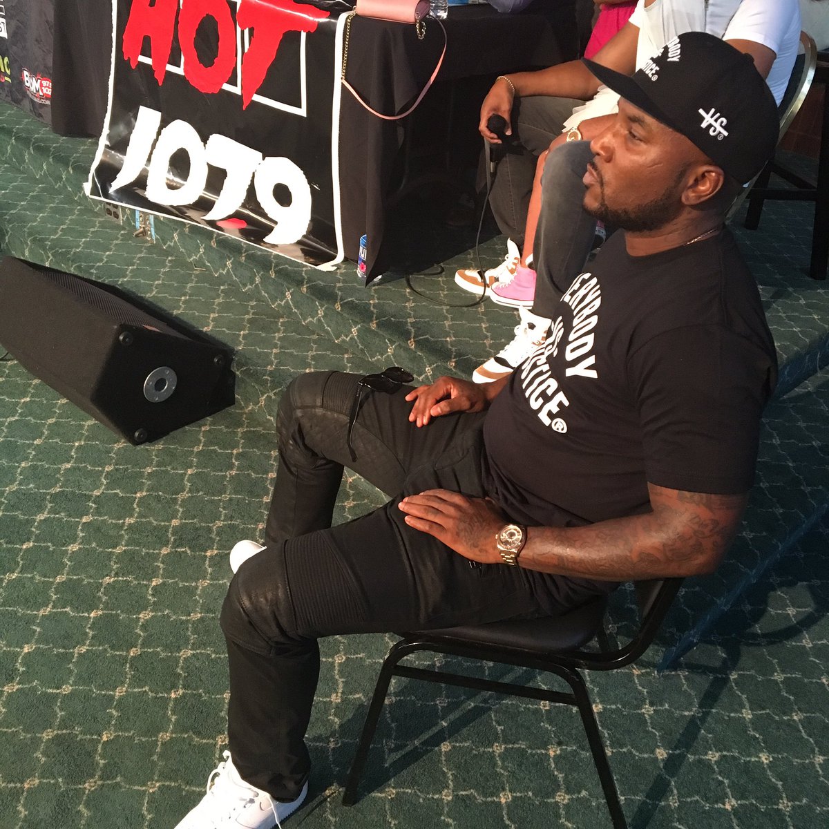 hot1079atl's tweet image. .@Jeezy is here for a #StrategyForChange #BlackLivesMatter