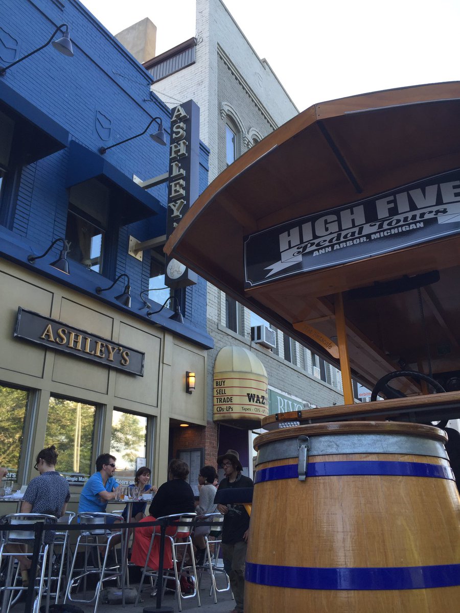 a2ashleys's tweet image. @High5PedalTours, great to see you this afternoon.  Thank you for all your support.  #annarbor