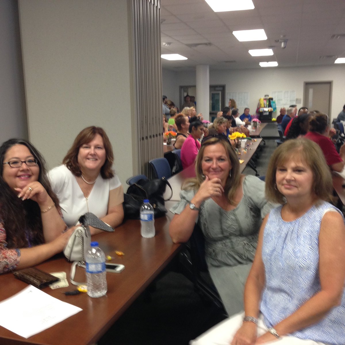 lindacholder's tweet photo. Transportation crew at Gulf Coast association for Pupil Transportation for monthly meeting #GCAPT https://t.co/unclUfUqap