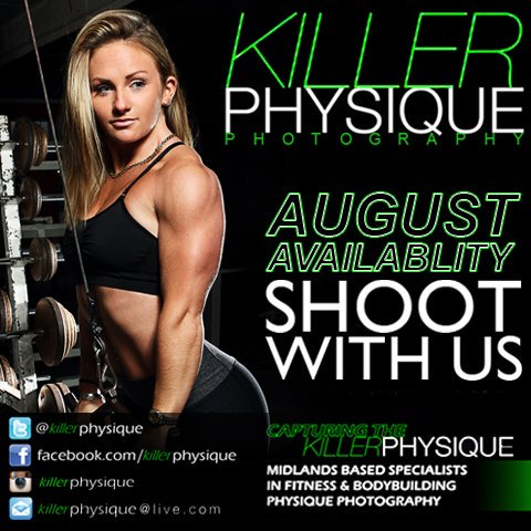 killerphysique's tweet photo. Availability throughout August #killerphysique #shootwithus https://t.co/DDb2f0ke75