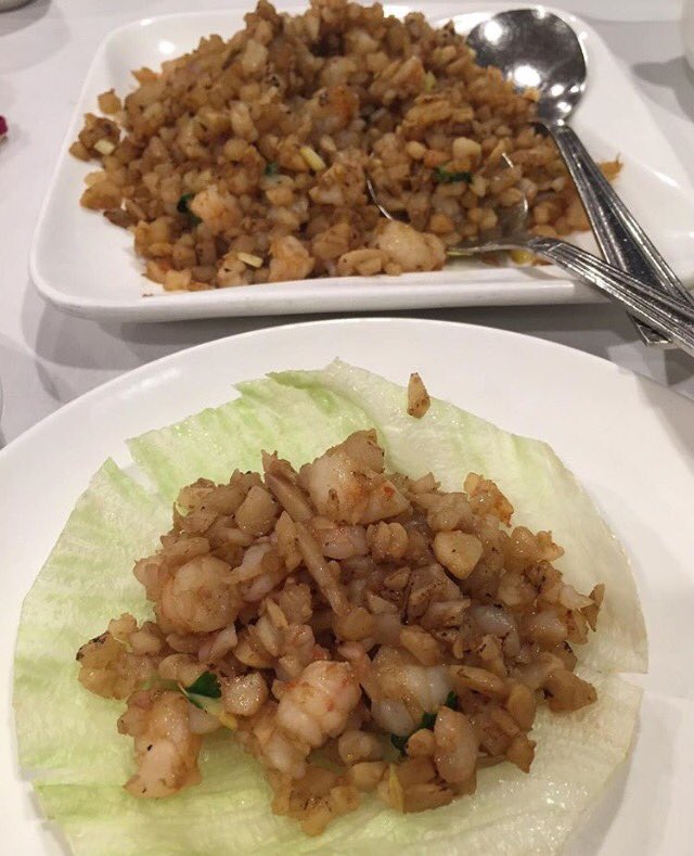 AdventurePretty's tweet image. A3 #lettucecups with #shrimp #yum! #rtwchat #foodie #food #travel #traveltuesday #wanderlust #neverstopexploring