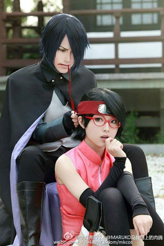 sweety_rena's tweet photo. RT"@img_cosplay: Personajes: Sasuke y Sarada
Boruto: Naruto the Movie https://t.co/y5v0RmktfX"