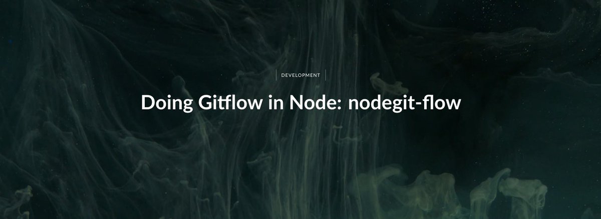 GitKraken's tweet image. Save time doing #GitFlow operations in @nodejs with node-gitflow. Here's how bit.ly/29FuHI8 @nodegit