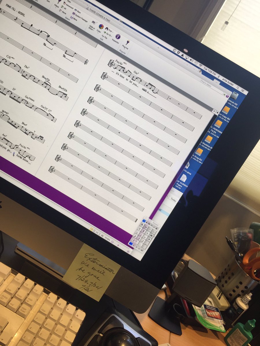 SylMacMusic's tweet photo. Writing with the Great Artie Butler today!!!#inspiration https://t.co/Gvkylol255