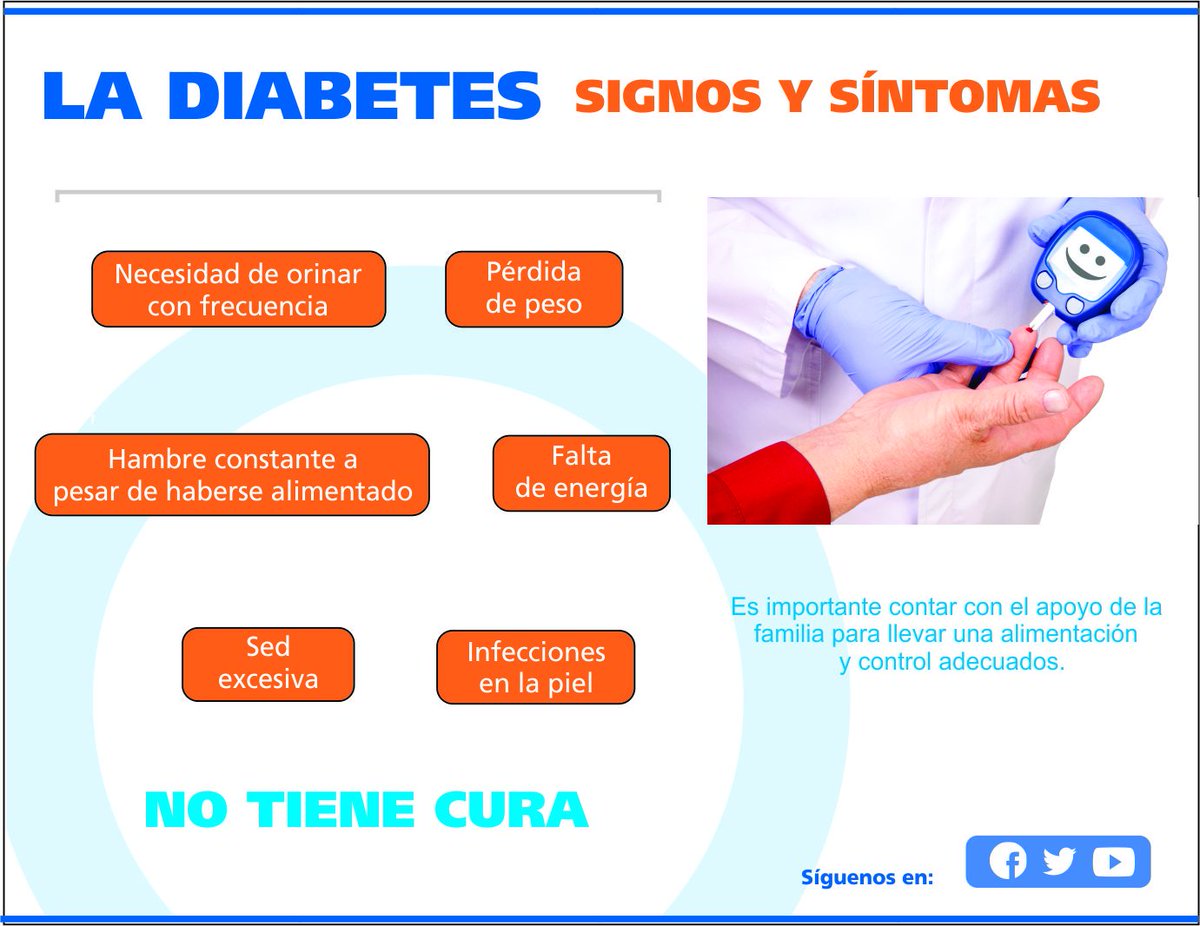 Si tienes diabetes o tienes un familiar con diabetes esta información te interesa.