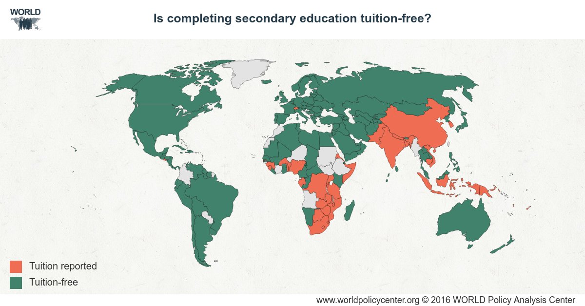 WPolicyCenter's tweet photo. #Yesallgirls have a right to tuition-free, quality education! #MalalaDay @MalalaFund https://t.co/AY0xrGKQLd