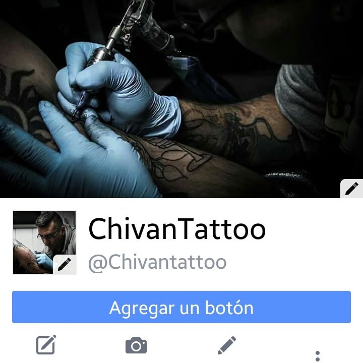 chivanhottattoo's tweet photo. Amigos ak mi nuevo FANPAGE para q puedan seguir mis trabajos estare transmitiendo sesiones en vivo https://t.co/owBXMHMmdd