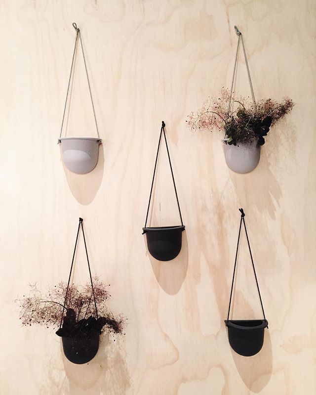 Some wall inspiration we spotted during #INTROLA. Can never get enough of <a href="/wrk_shp/">airi isoda</a> concrete vessels! 🌿