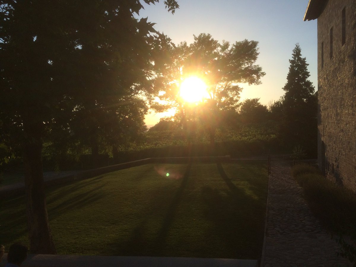 ClareChapel's tweet photo. A glorious first day of @ClareCollege #retreat at San Masseo, in Assisi. Fantastic welcome, liturgy, silence, space. https://t.co/ERfZBxLD9k