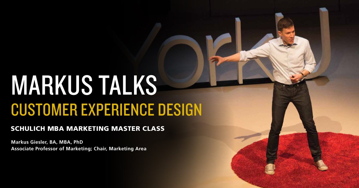 Interested in an #MBA? Join us on July 19th for a Marketing Master Class with @DrGiesler goo.gl/czi3BX