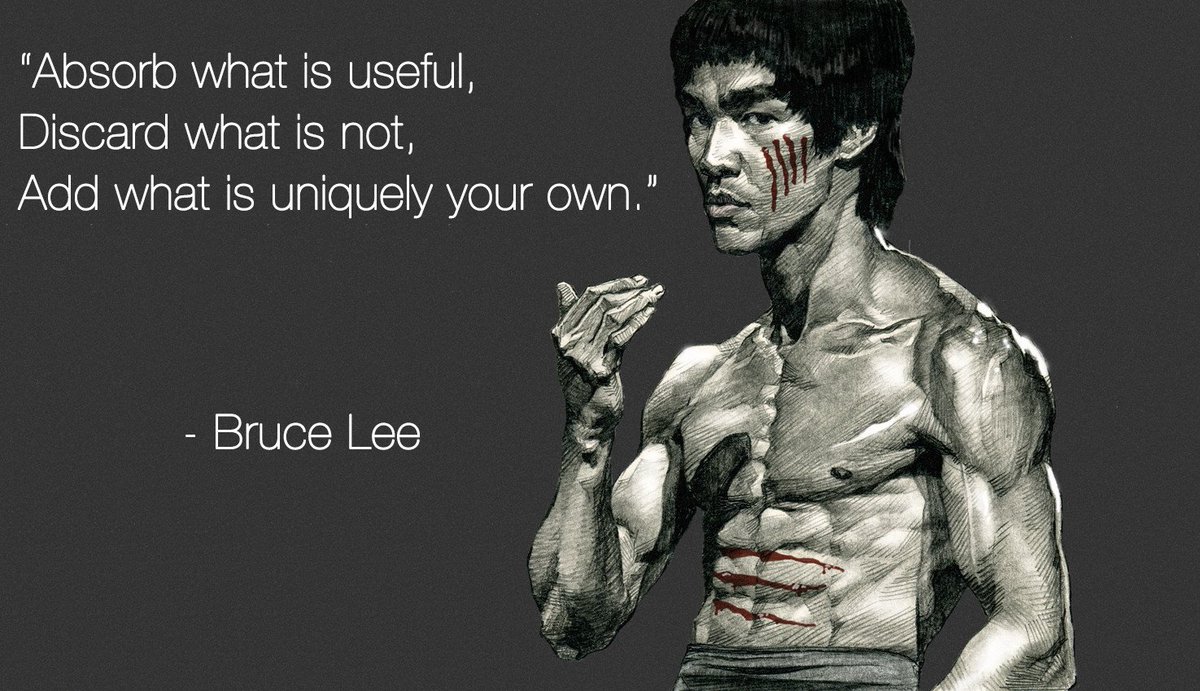 mtsumac's tweet photo. When it comes to training, Bruce said it best... https://t.co/xGb5O4MhG0