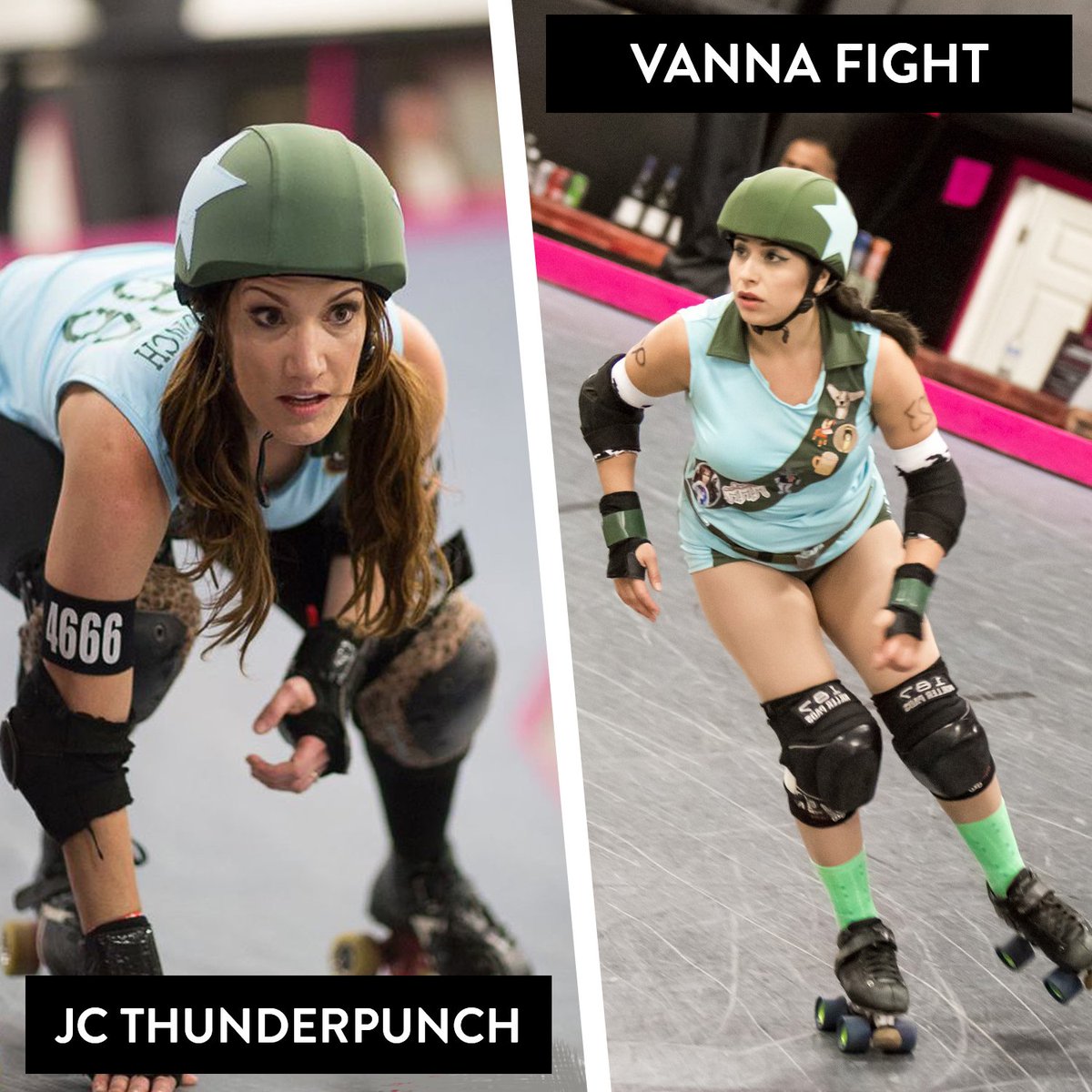 DerbyDolls's tweet photo. The @LADDToughCookie Captains are getting in the mix this Saturday against @BCRD_CA! Info: https://t.co/zDRsxyJrsn https://t.co/BIOlZ1q8Fk