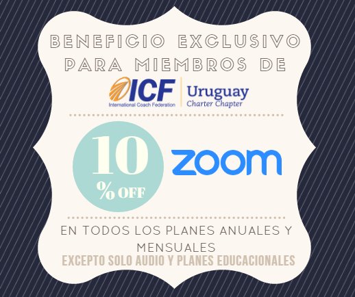 Descuento para miembros de ICF URUGUAY