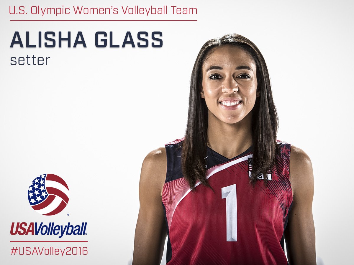 Leland's Alisha Glass (<a href="/aglass6/">Alisha Glass</a>) named to the U.S. women's volleyball Olympic team. #LelandComets #TeamUSA
