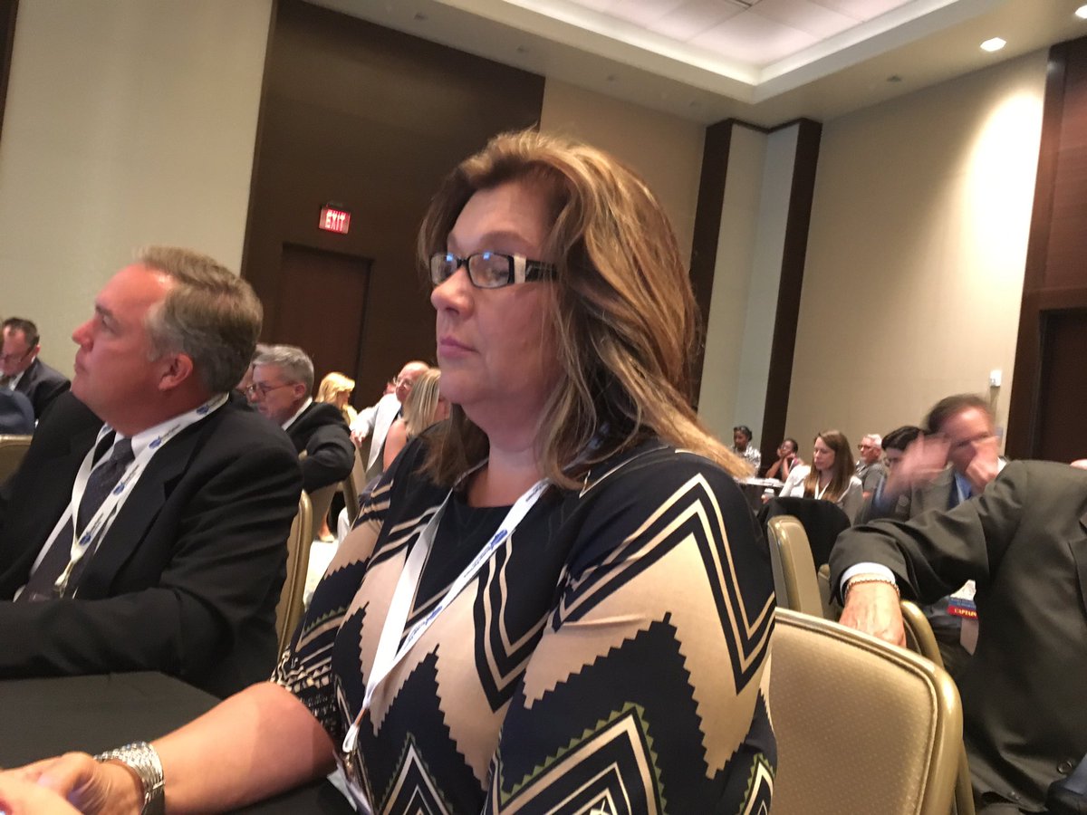 JCarter365's tweet photo. Barbara Russell taking notes at Flyin in DC. https://t.co/IgCrrS46yT